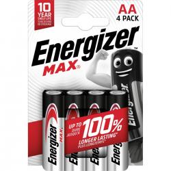 Energizer Max AA 4 Pack - Batteri