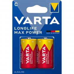 Varta Longlife Max Power C 2 Pack (b) - Batteri
