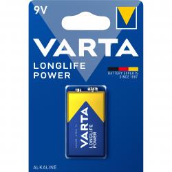 Varta Longlife Power 9v 1 Pack (b) - Batteri