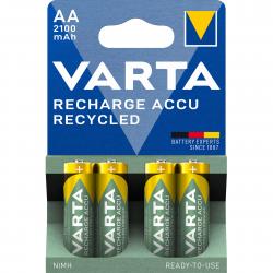 Varta Recharge Charge Accu Recycled Aa 2100mah 4 Pack (b) - Batteri